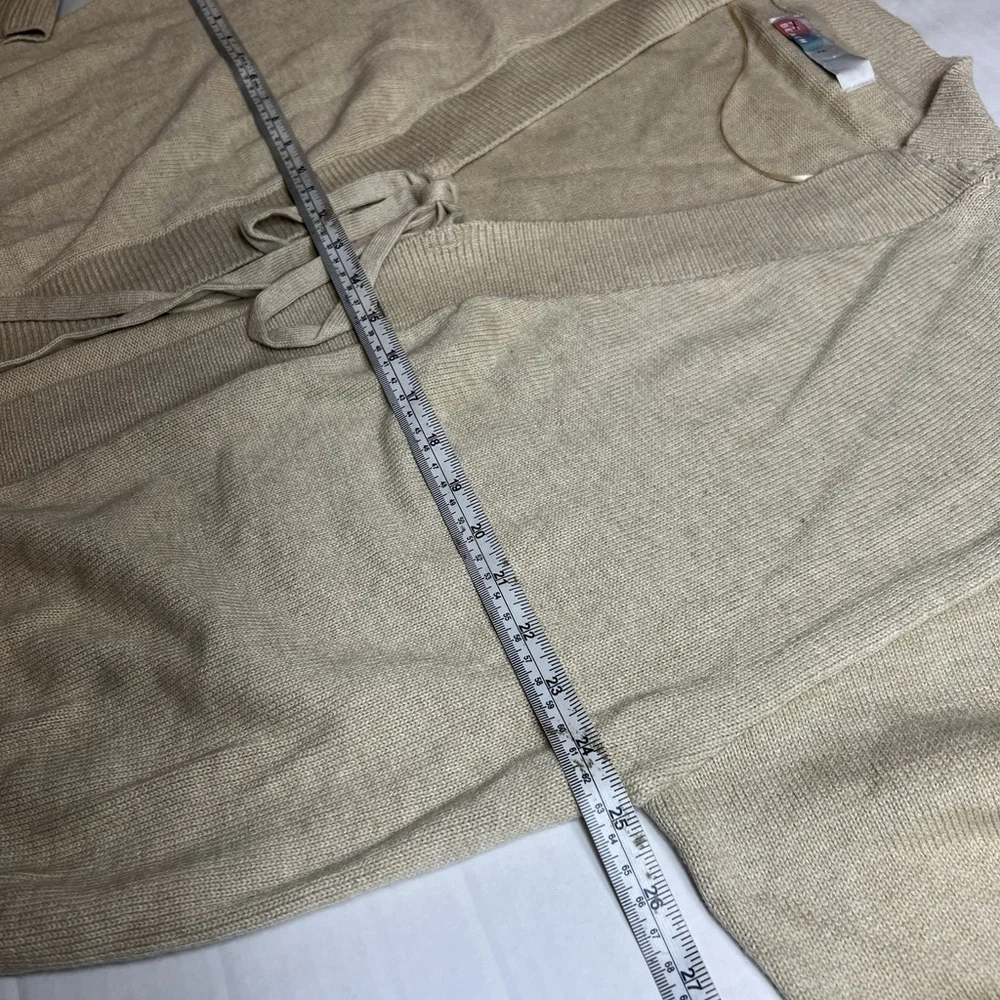 Free People Beach Solar Sweater 2 Piece Set Size S Beige Casual Comfy